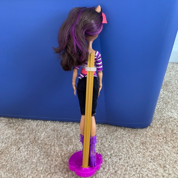 MONSTER HIGH SHRIEKWRECKED SHRIEK MATES CLAWDEEN WOLF DOLL - Picture 4 of 4